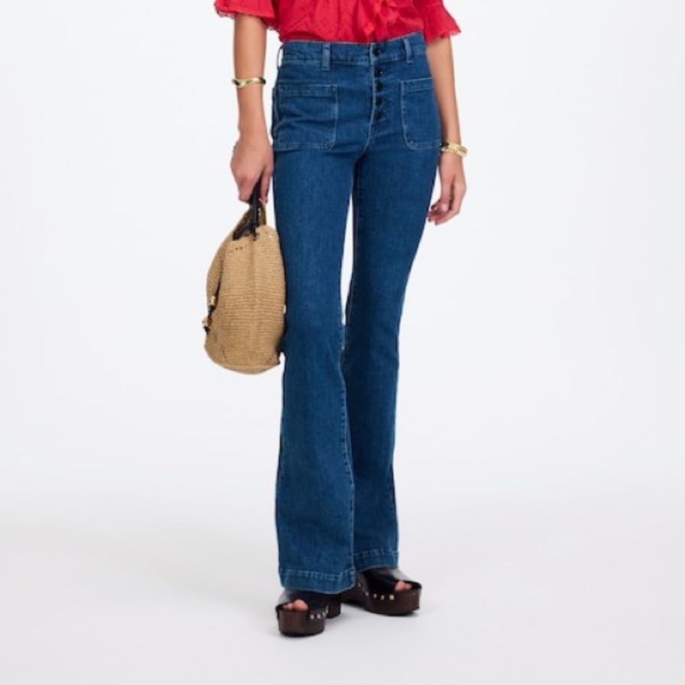 Madewell flea market flare dark new nwt 12 31 jeans denim